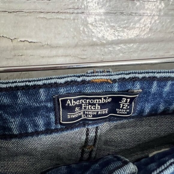 Abercrombie & fitch Simone high rise slim size 12/31 - Picture 5 of 8